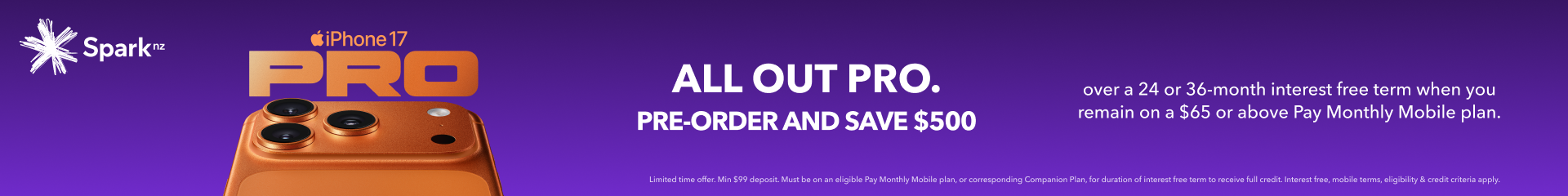 Spark offer